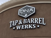 10A.DNA Barrel Werks Sign